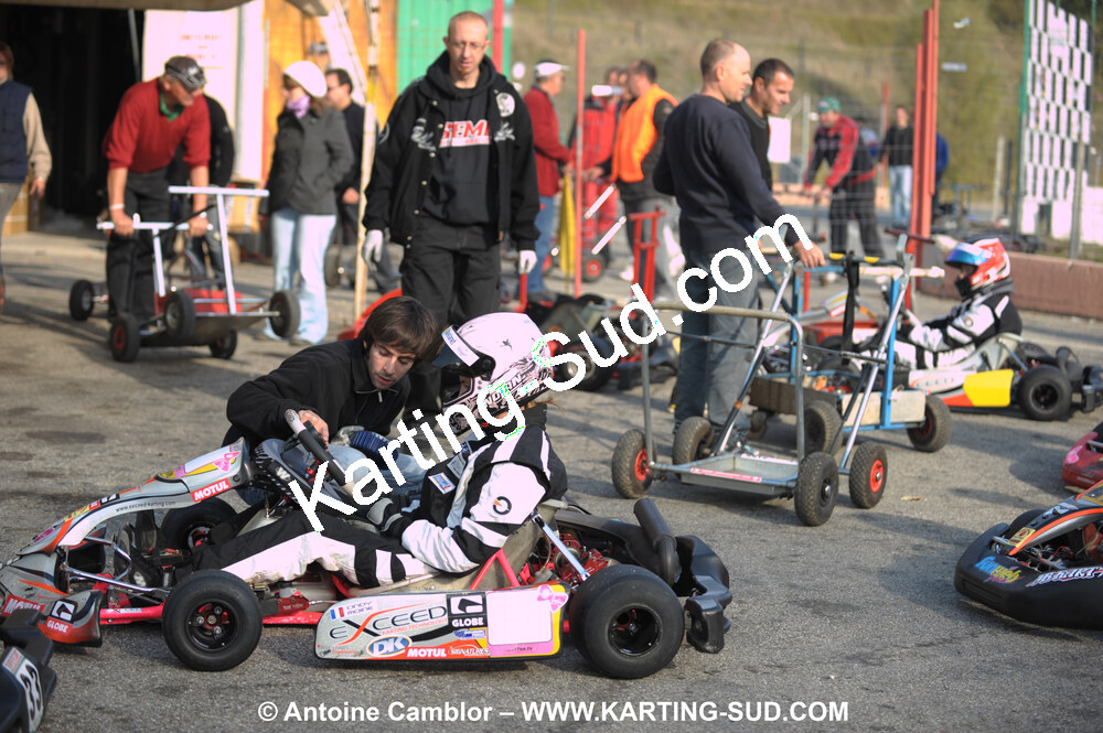 24/10/2010 : 2ème manche du Trophée Vincent Sanchez à Lavelanet (photos Antoine Camblor) 2010 — karting