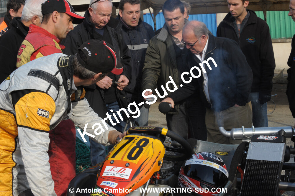 24/10/2010 : 2ème manche du Trophée Vincent Sanchez à Lavelanet (photos Antoine Camblor) 2010 — karting