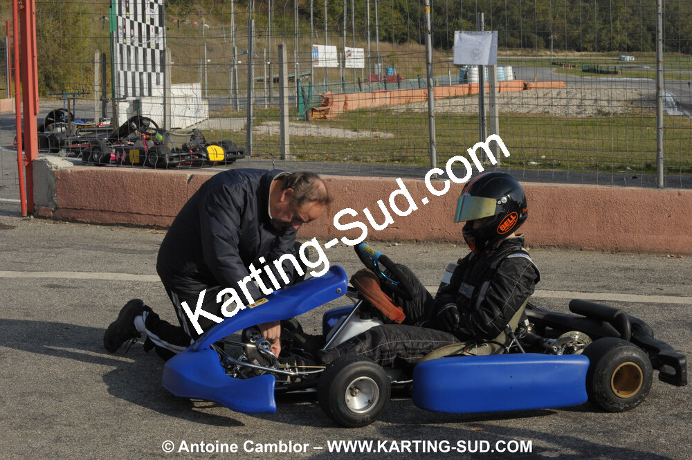 24/10/2010 : 2ème manche du Trophée Vincent Sanchez à Lavelanet (photos Antoine Camblor) 2010 — karting
