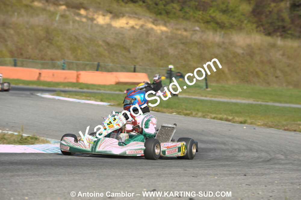 24/10/2010 : 2ème manche du Trophée Vincent Sanchez à Lavelanet (photos Antoine Camblor) 2010 — karting