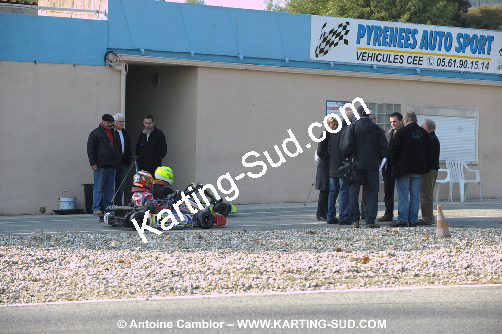 24/10/2010 : 2ème manche du Trophée Vincent Sanchez à Lavelanet (photos Antoine Camblor) 2010 — karting