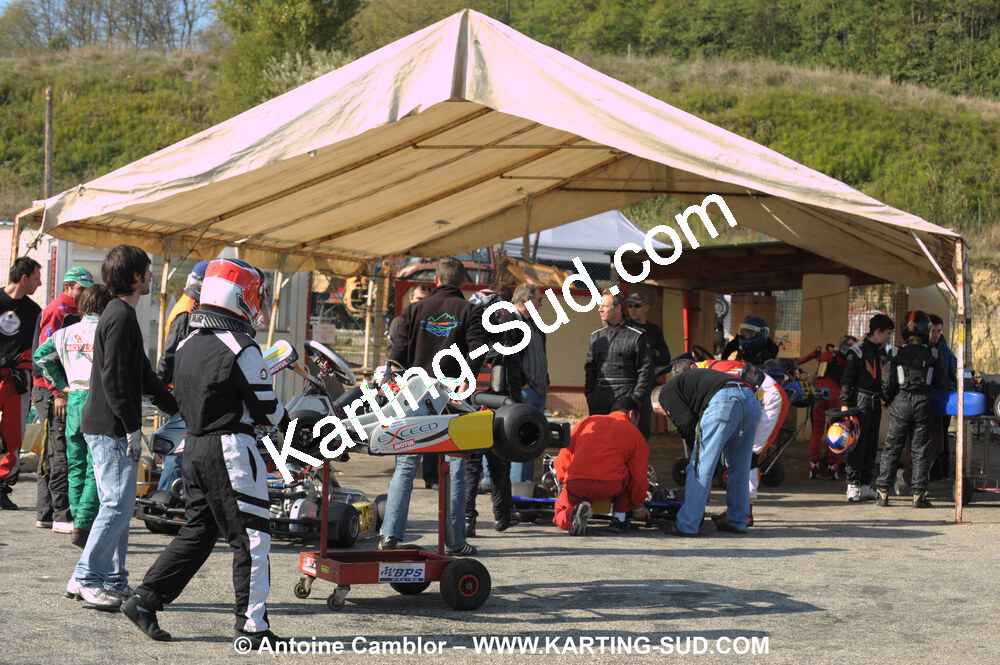 24/10/2010 : 2ème manche du Trophée Vincent Sanchez à Lavelanet (photos Antoine Camblor) 2010 — karting