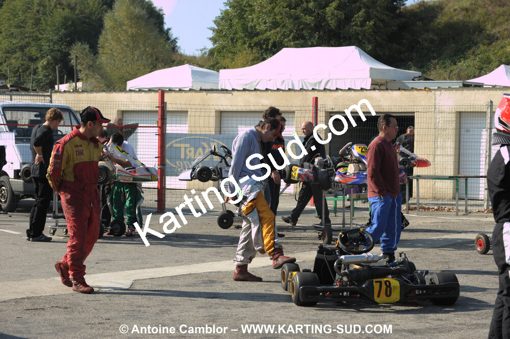 24/10/2010 : 2ème manche du Trophée Vincent Sanchez à Lavelanet (photos Antoine Camblor) 2010 — karting