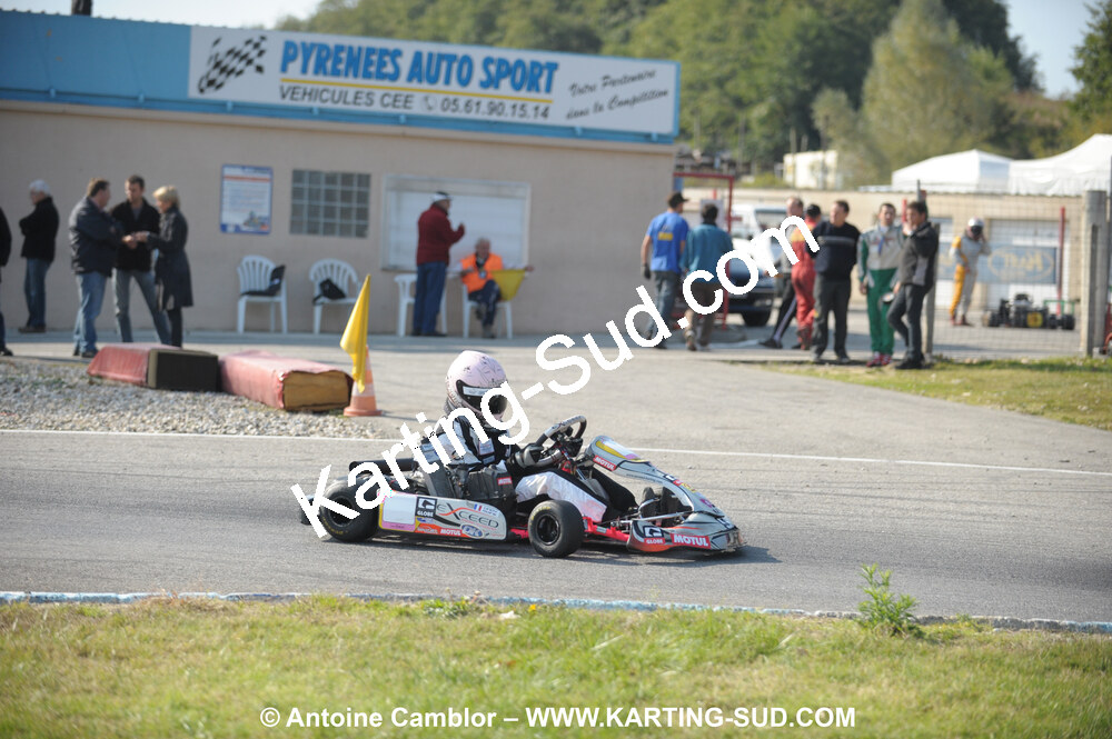 24/10/2010 : 2ème manche du Trophée Vincent Sanchez à Lavelanet (photos Antoine Camblor) 2010 — karting
