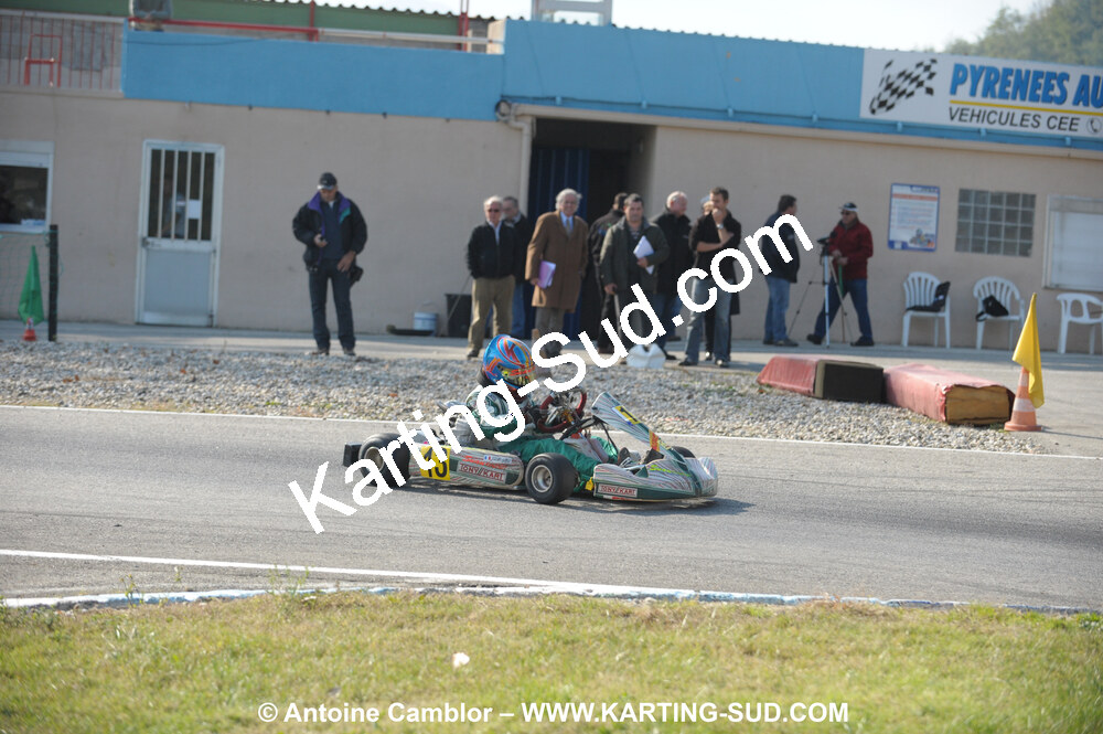 24/10/2010 : 2ème manche du Trophée Vincent Sanchez à Lavelanet (photos Antoine Camblor) 2010 — karting