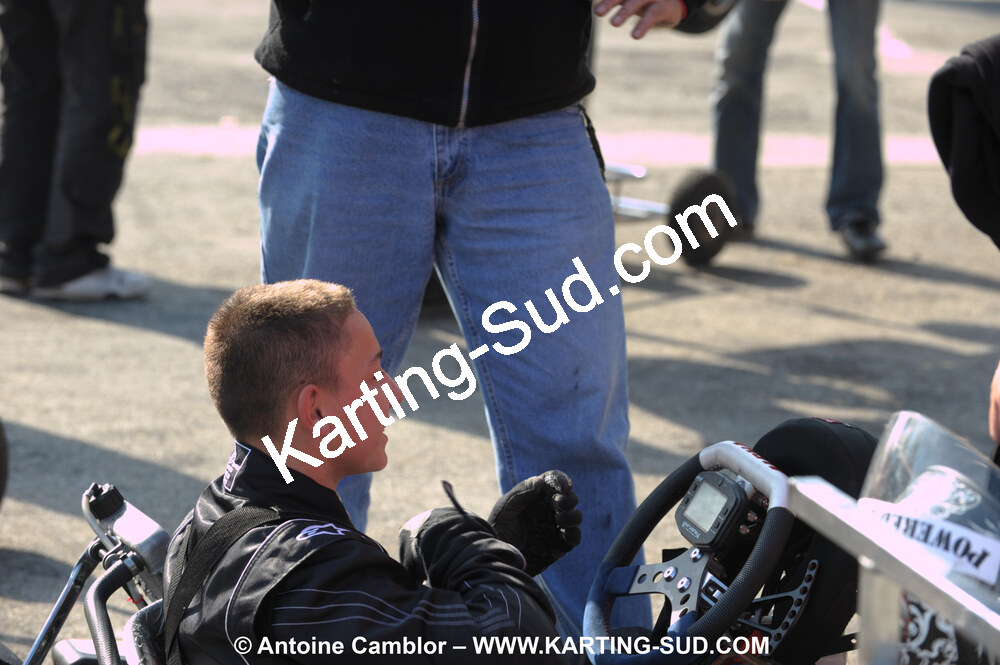 24/10/2010 : 2ème manche du Trophée Vincent Sanchez à Lavelanet (photos Antoine Camblor) 2010 — karting