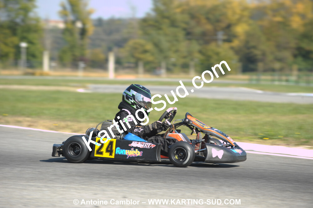 24/10/2010 : 2ème manche du Trophée Vincent Sanchez à Lavelanet (photos Antoine Camblor) 2010 — karting