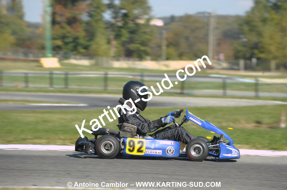 24/10/2010 : 2ème manche du Trophée Vincent Sanchez à Lavelanet (photos Antoine Camblor) 2010 — karting