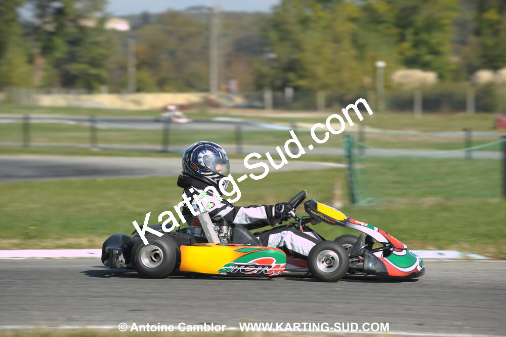 24/10/2010 : 2ème manche du Trophée Vincent Sanchez à Lavelanet (photos Antoine Camblor) 2010 — karting