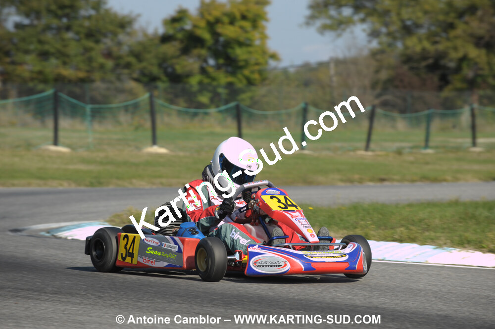 24/10/2010 : 2ème manche du Trophée Vincent Sanchez à Lavelanet (photos Antoine Camblor) 2010 — karting