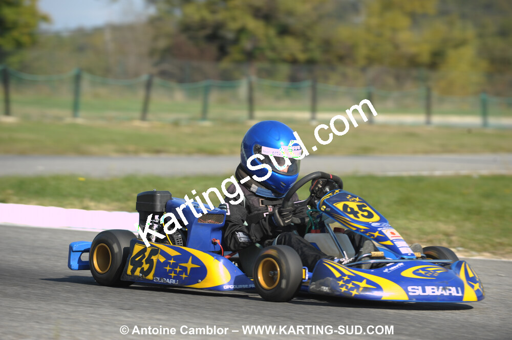 24/10/2010 : 2ème manche du Trophée Vincent Sanchez à Lavelanet (photos Antoine Camblor) 2010 — karting