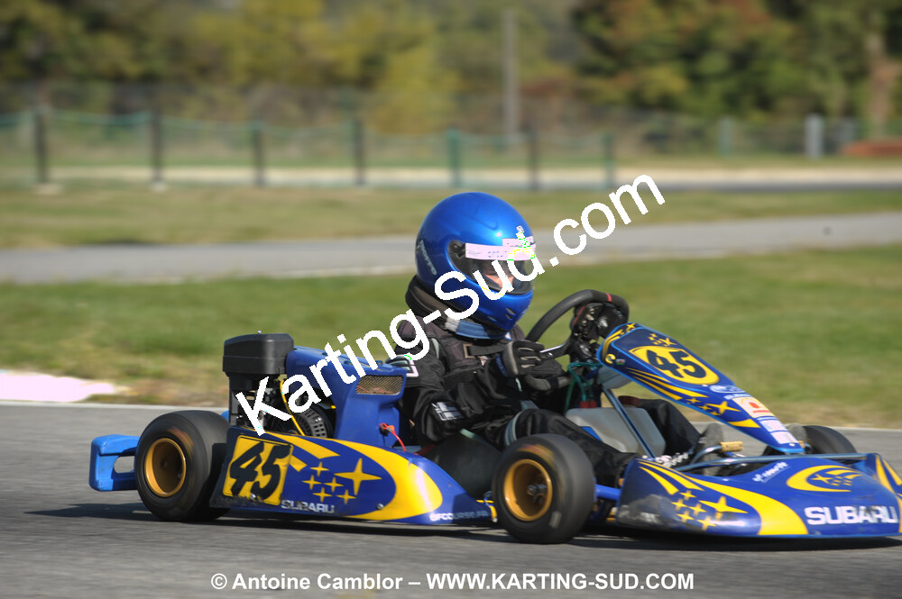 24/10/2010 : 2ème manche du Trophée Vincent Sanchez à Lavelanet (photos Antoine Camblor) 2010 — karting