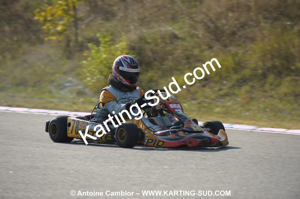 24/10/2010 : 2ème manche du Trophée Vincent Sanchez à Lavelanet (photos Antoine Camblor) 2010 — karting
