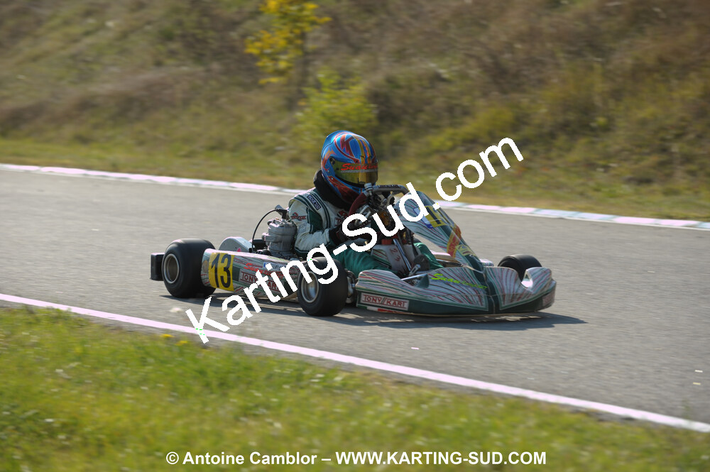 24/10/2010 : 2ème manche du Trophée Vincent Sanchez à Lavelanet (photos Antoine Camblor) 2010 — karting