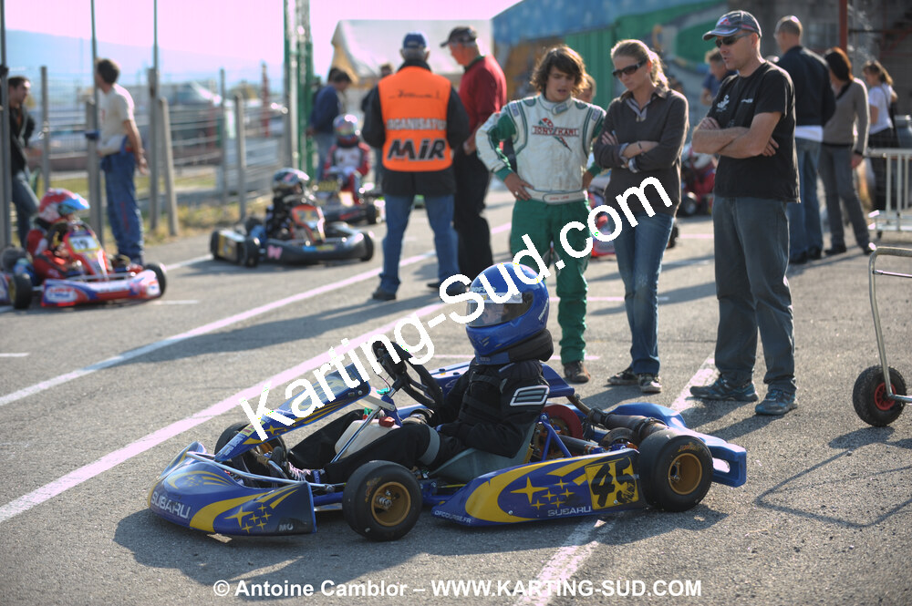 24/10/2010 : 2ème manche du Trophée Vincent Sanchez à Lavelanet (photos Antoine Camblor) 2010 — karting