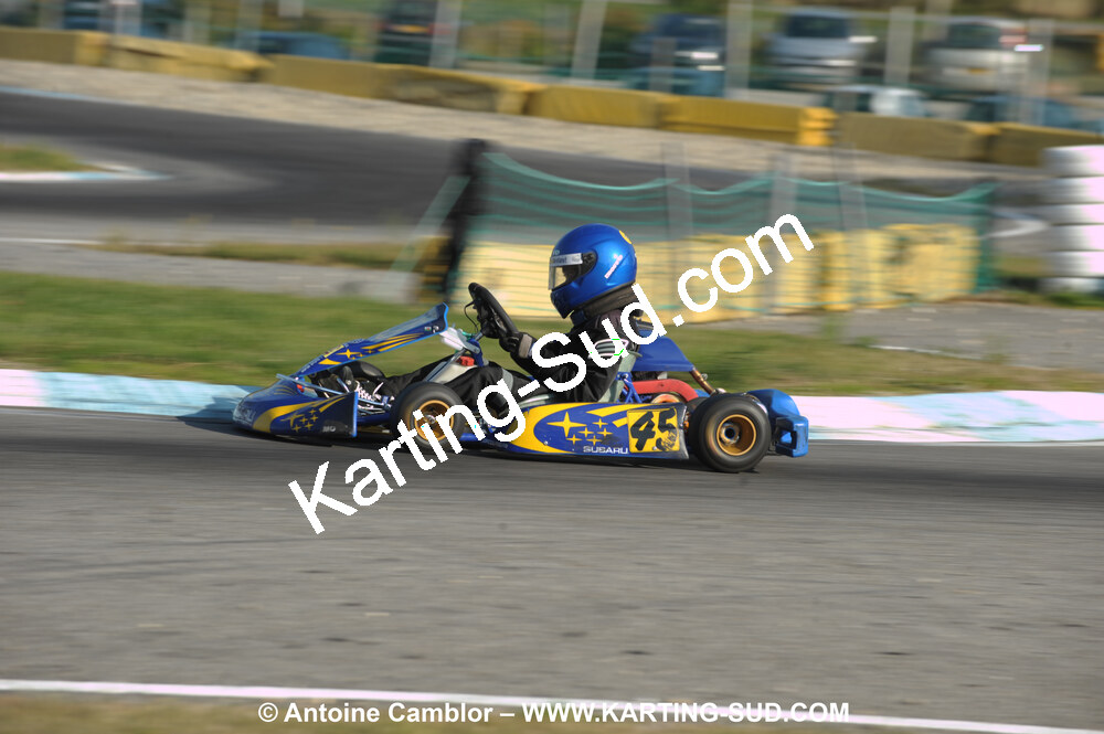 24/10/2010 : 2ème manche du Trophée Vincent Sanchez à Lavelanet (photos Antoine Camblor) 2010 — karting