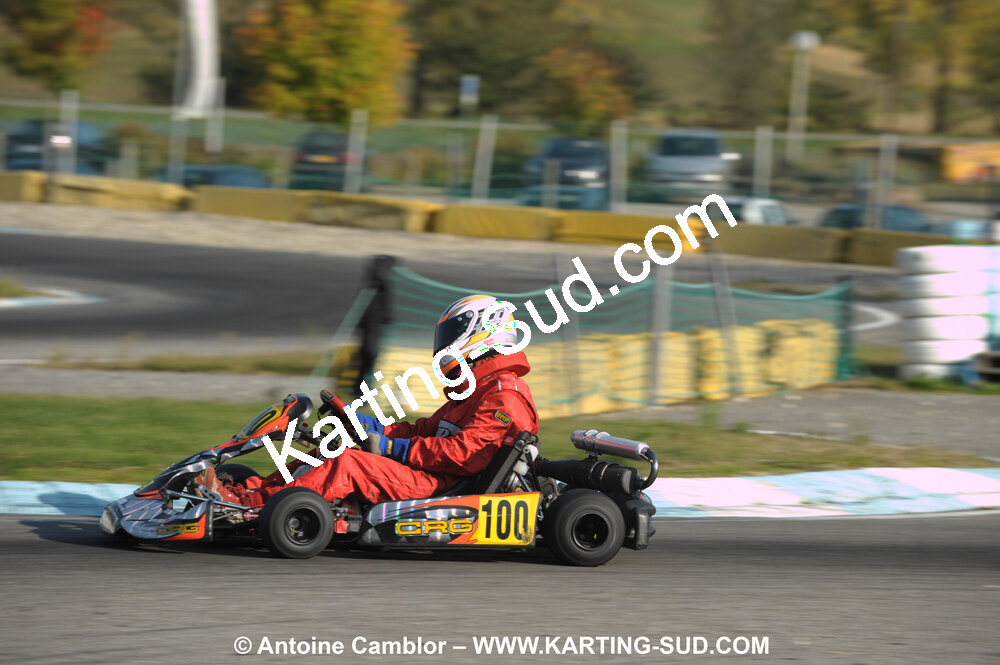 24/10/2010 : 2ème manche du Trophée Vincent Sanchez à Lavelanet (photos Antoine Camblor) 2010 — karting