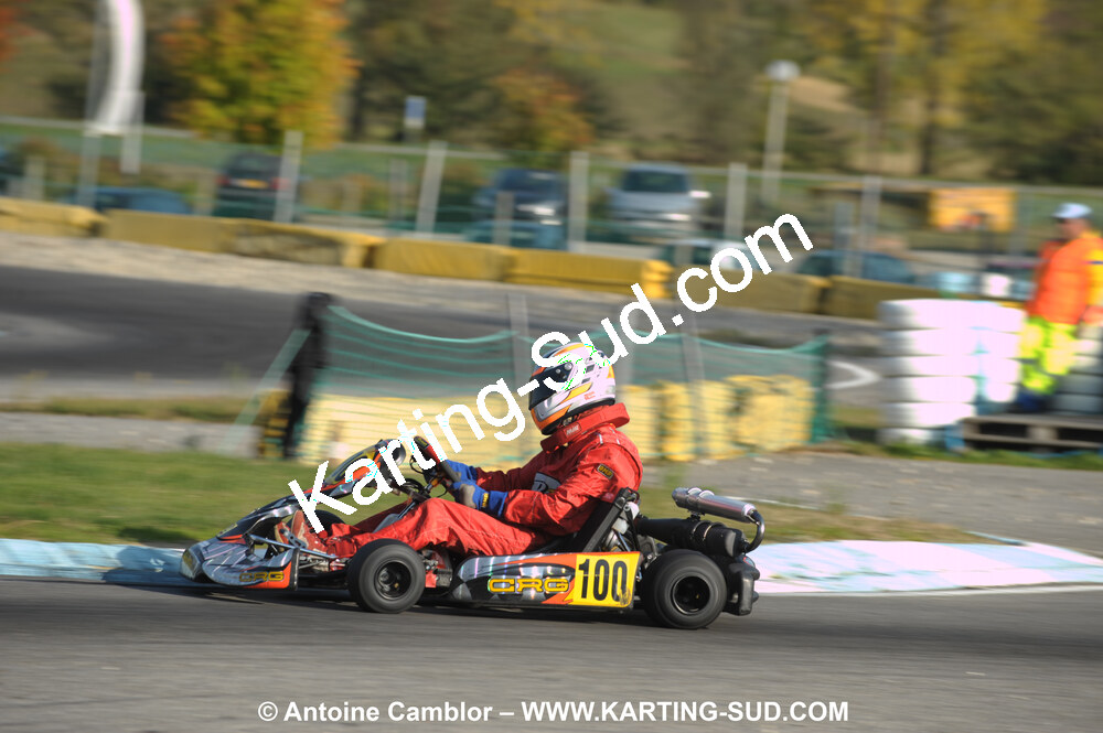 24/10/2010 : 2ème manche du Trophée Vincent Sanchez à Lavelanet (photos Antoine Camblor) 2010 — karting