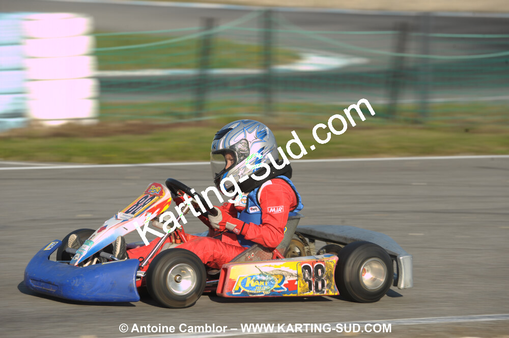 24/10/2010 : 2ème manche du Trophée Vincent Sanchez à Lavelanet (photos Antoine Camblor) 2010 — karting