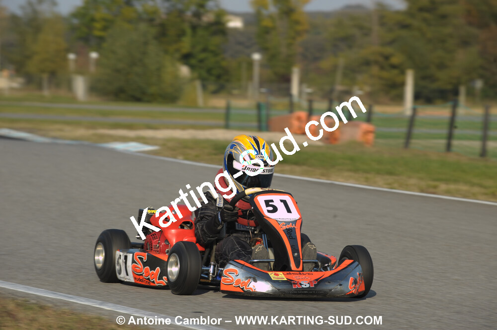 24/10/2010 : 2ème manche du Trophée Vincent Sanchez à Lavelanet (photos Antoine Camblor) 2010 — karting