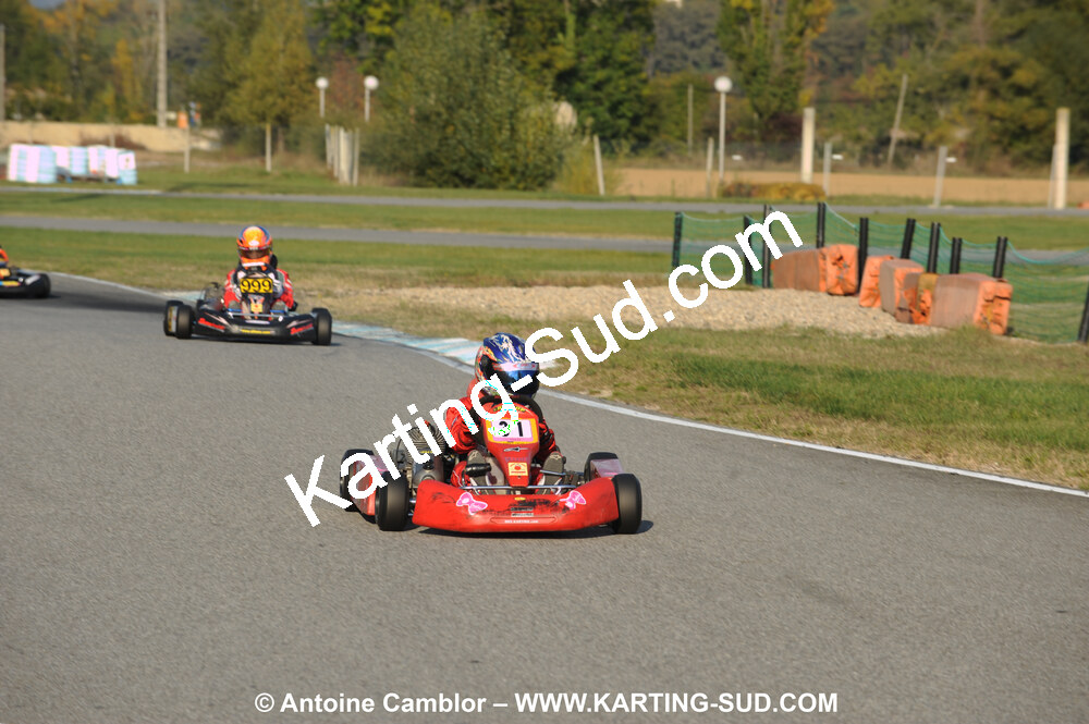 24/10/2010 : 2ème manche du Trophée Vincent Sanchez à Lavelanet (photos Antoine Camblor) 2010 — karting
