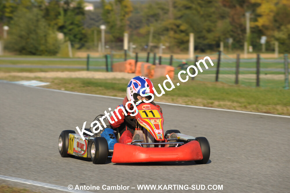 24/10/2010 : 2ème manche du Trophée Vincent Sanchez à Lavelanet (photos Antoine Camblor) 2010 — karting