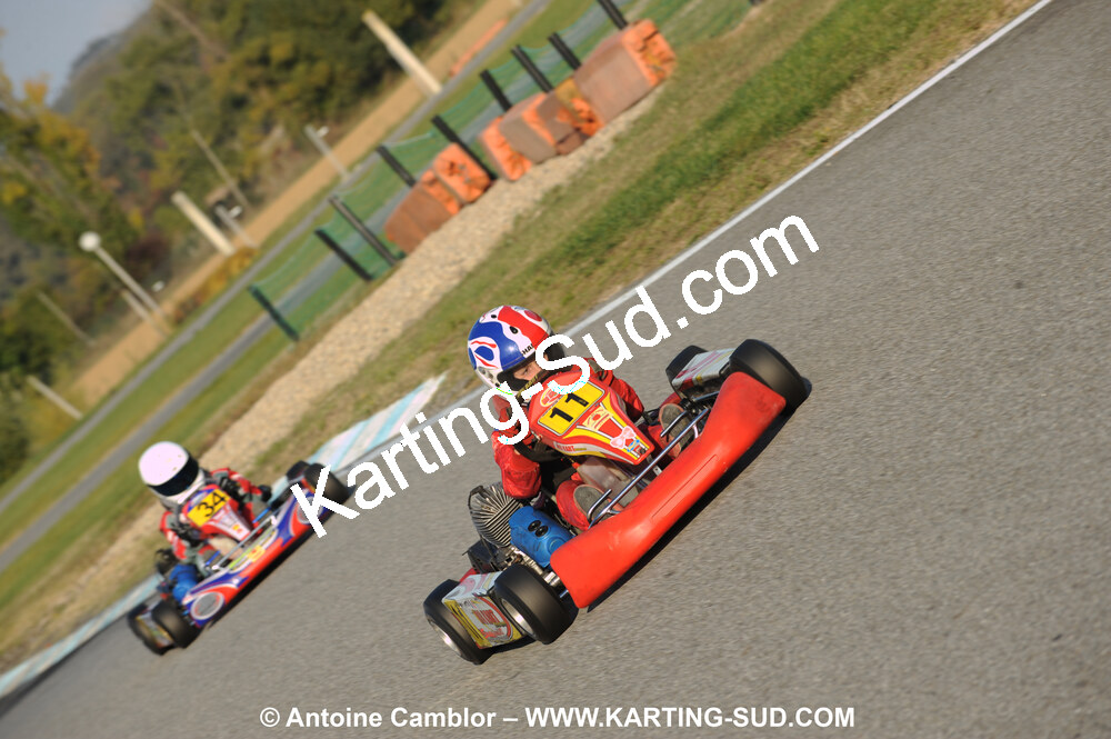 24/10/2010 : 2ème manche du Trophée Vincent Sanchez à Lavelanet (photos Antoine Camblor) 2010 — karting