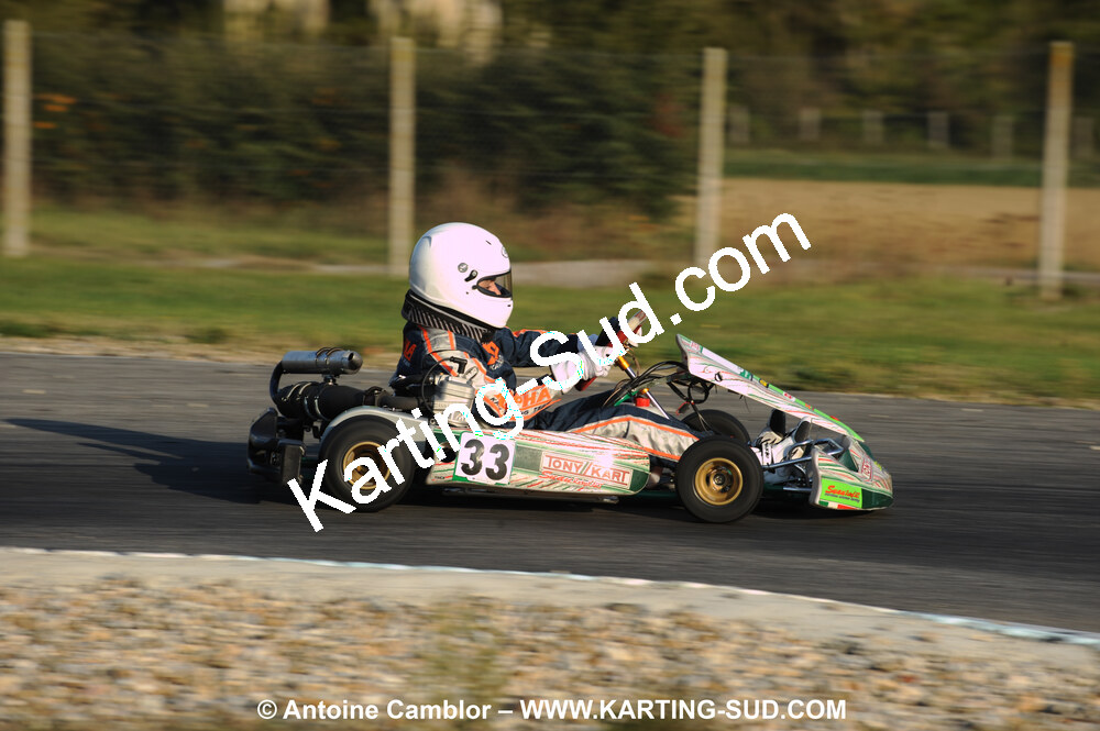24/10/2010 : 2ème manche du Trophée Vincent Sanchez à Lavelanet (photos Antoine Camblor) 2010 — karting