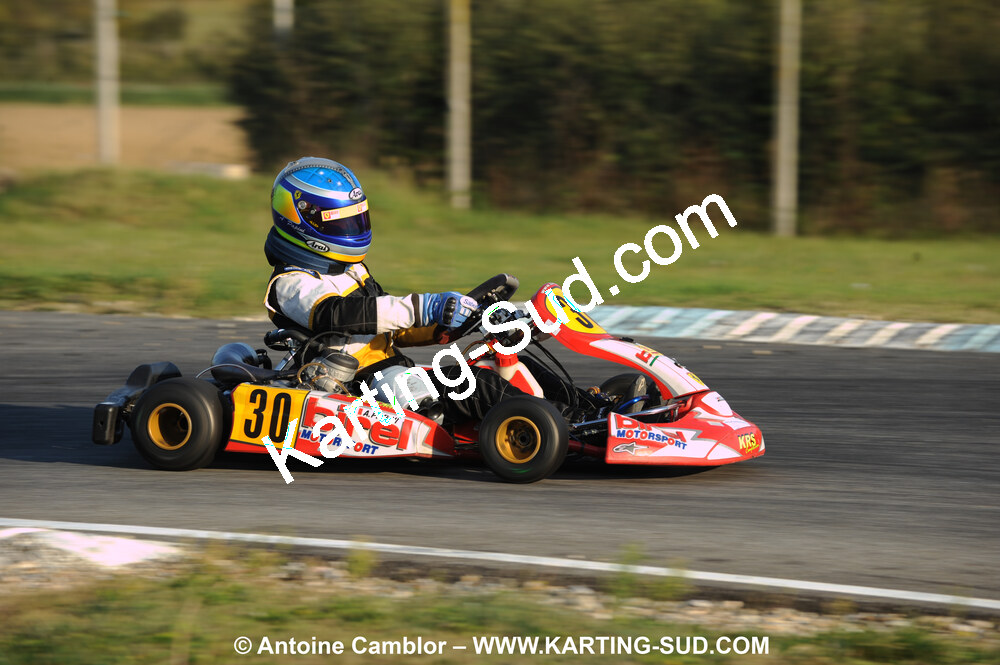 24/10/2010 : 2ème manche du Trophée Vincent Sanchez à Lavelanet (photos Antoine Camblor) 2010 — karting