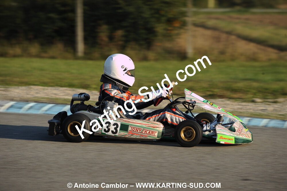 24/10/2010 : 2ème manche du Trophée Vincent Sanchez à Lavelanet (photos Antoine Camblor) 2010 — karting
