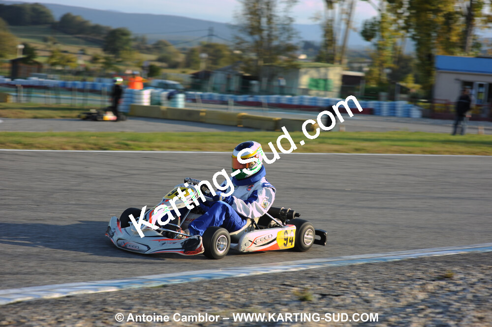 24/10/2010 : 2ème manche du Trophée Vincent Sanchez à Lavelanet (photos Antoine Camblor) 2010 — karting