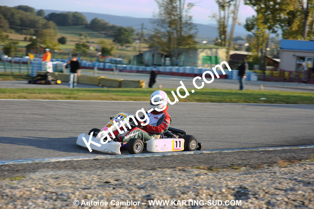 24/10/2010 : 2ème manche du Trophée Vincent Sanchez à Lavelanet (photos Antoine Camblor) 2010 — karting