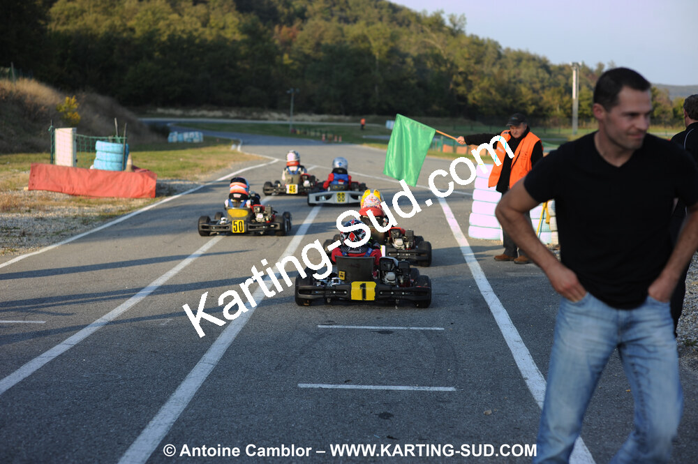 24/10/2010 : 2ème manche du Trophée Vincent Sanchez à Lavelanet (photos Antoine Camblor) 2010 — karting