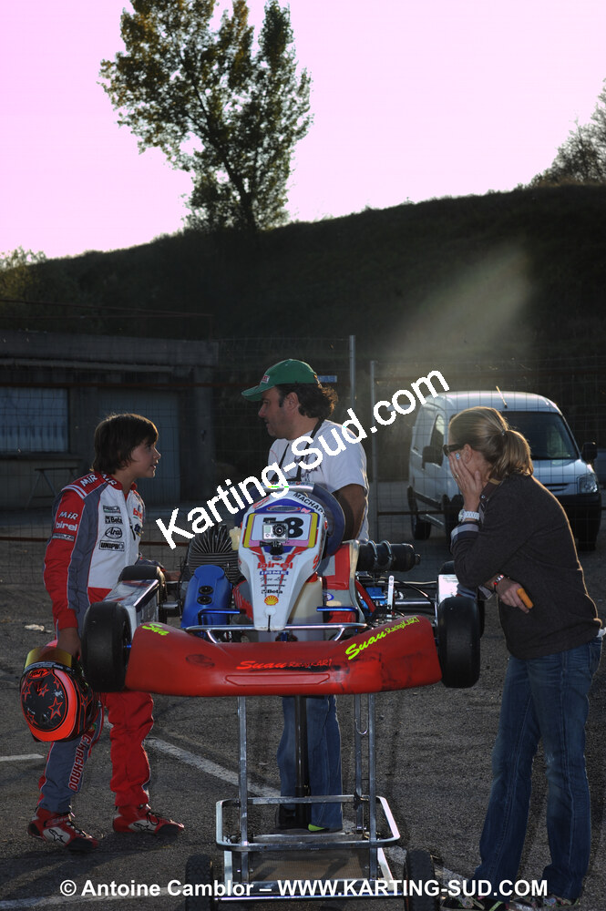 24/10/2010 : 2ème manche du Trophée Vincent Sanchez à Lavelanet (photos Antoine Camblor) 2010 — karting