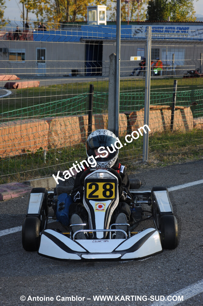 24/10/2010 : 2ème manche du Trophée Vincent Sanchez à Lavelanet (photos Antoine Camblor) 2010 — karting