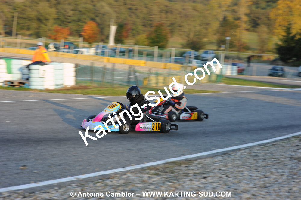 24/10/2010 : 2ème manche du Trophée Vincent Sanchez à Lavelanet (photos Antoine Camblor) 2010 — karting