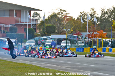 31/10/2010 : 7ème manche du Championnat Régional Open Atlantique 2010 à Mérignac (photos Patrick Lascombes) 2010 — karting