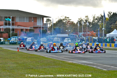 31/10/2010 : 7ème manche du Championnat Régional Open Atlantique 2010 à Mérignac (photos Patrick Lascombes) 2010 — karting