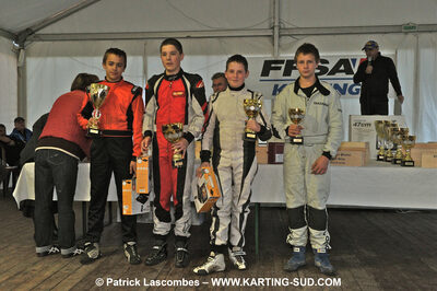 31/10/2010 : 7ème manche du Championnat Régional Open Atlantique 2010 à Mérignac (photos Patrick Lascombes) 2010 — karting