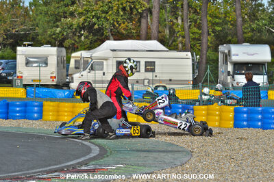 31/10/2010 : 7ème manche du Championnat Régional Open Atlantique 2010 à Mérignac (photos Patrick Lascombes) 2010 — karting