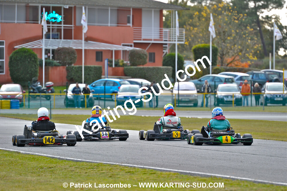 31/10/2010 : 7ème manche du Championnat Régional Open Atlantique 2010 à Mérignac (photos Patrick Lascombes) 2010 — karting