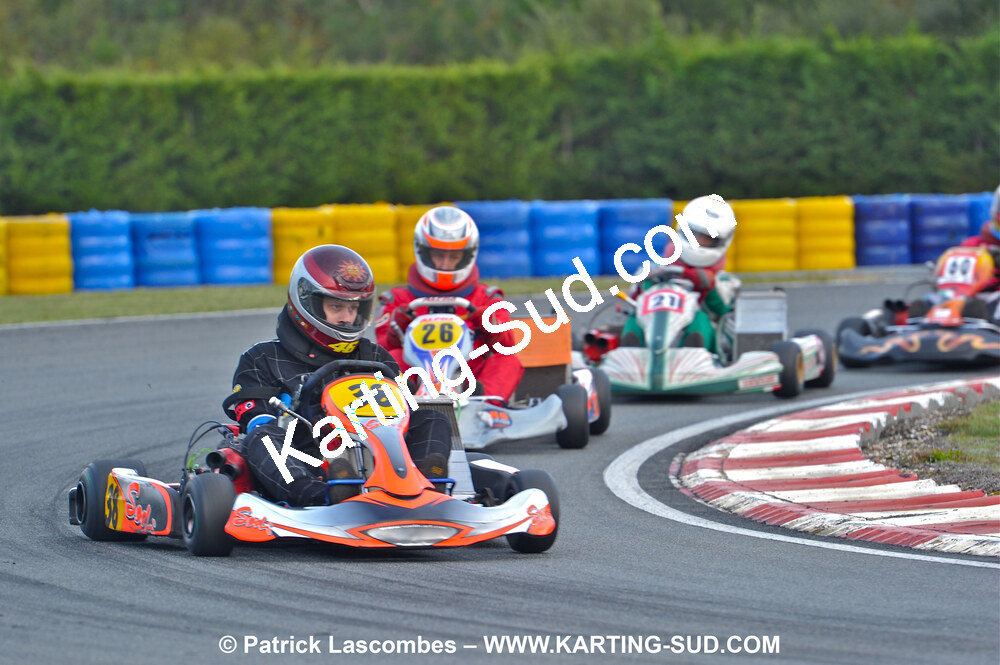 31/10/2010 : 7ème manche du Championnat Régional Open Atlantique 2010 à Mérignac (photos Patrick Lascombes) 2010 — karting