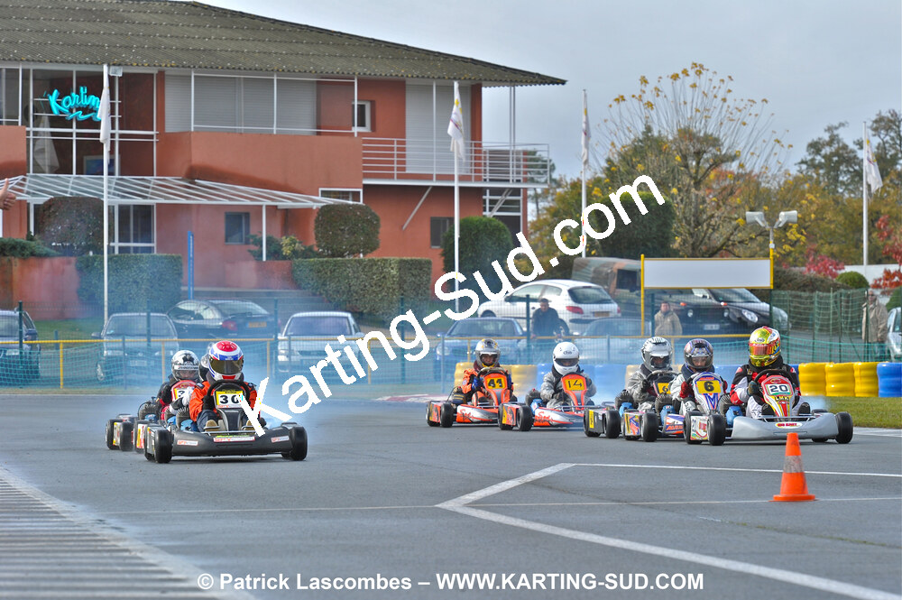 31/10/2010 : 7ème manche du Championnat Régional Open Atlantique 2010 à Mérignac (photos Patrick Lascombes) 2010 — karting