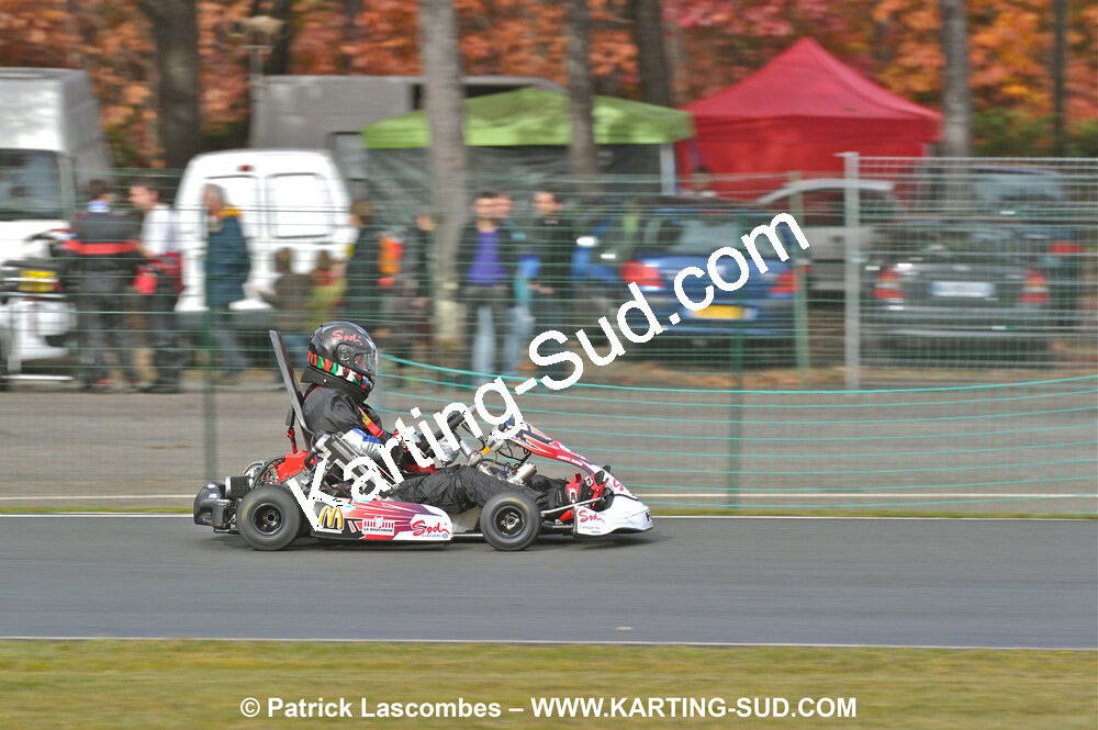 31/10/2010 : 7ème manche du Championnat Régional Open Atlantique 2010 à Mérignac (photos Patrick Lascombes) 2010 — karting