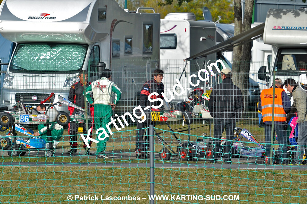 31/10/2010 : 7ème manche du Championnat Régional Open Atlantique 2010 à Mérignac (photos Patrick Lascombes) 2010 — karting
