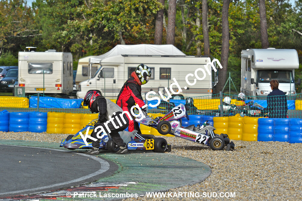 31/10/2010 : 7ème manche du Championnat Régional Open Atlantique 2010 à Mérignac (photos Patrick Lascombes) 2010 — karting
