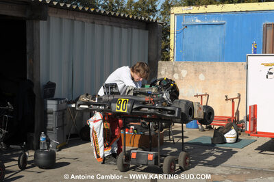 06/11/2010 : 5ème manche du Championnat du Sud 2010 à Carcassonne (photos Antoine Camblor) 2010 — karting