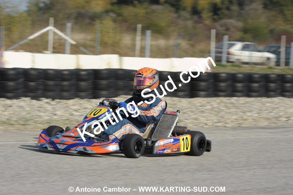 06/11/2010 : 5ème manche du Championnat du Sud 2010 à Carcassonne (photos Antoine Camblor) 2010 — karting