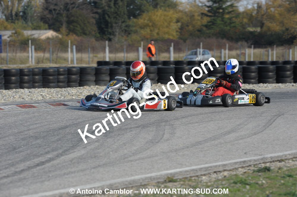 06/11/2010 : 5ème manche du Championnat du Sud 2010 à Carcassonne (photos Antoine Camblor) 2010 — karting