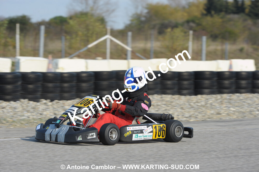 06/11/2010 : 5ème manche du Championnat du Sud 2010 à Carcassonne (photos Antoine Camblor) 2010 — karting